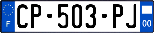 CP-503-PJ