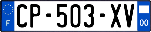 CP-503-XV