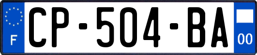 CP-504-BA