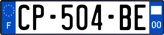 CP-504-BE