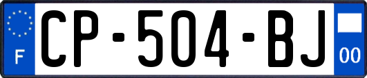 CP-504-BJ