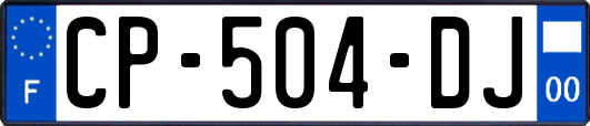 CP-504-DJ