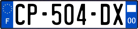 CP-504-DX