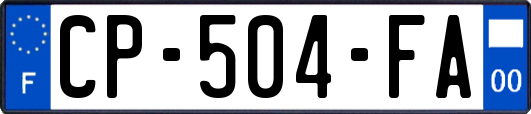 CP-504-FA