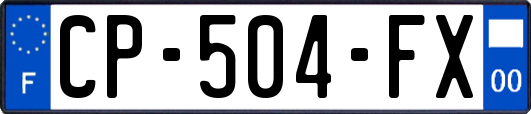 CP-504-FX