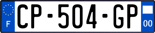 CP-504-GP