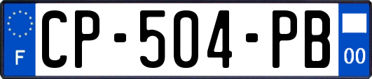 CP-504-PB