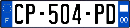 CP-504-PD