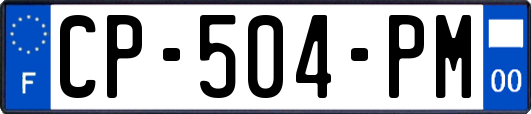 CP-504-PM