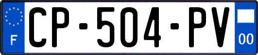 CP-504-PV