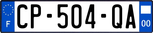 CP-504-QA