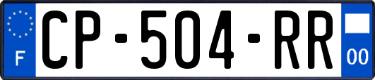 CP-504-RR