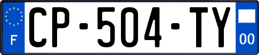 CP-504-TY