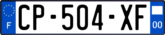 CP-504-XF