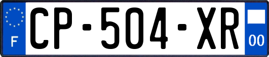 CP-504-XR