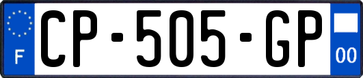 CP-505-GP