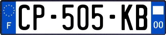 CP-505-KB