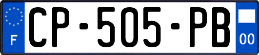 CP-505-PB