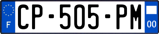 CP-505-PM