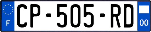 CP-505-RD