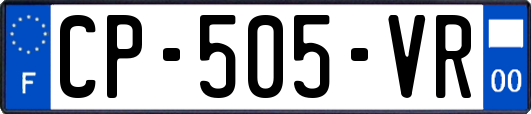 CP-505-VR