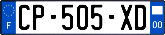 CP-505-XD