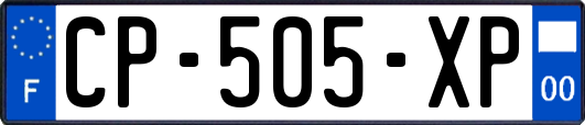 CP-505-XP