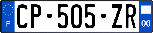 CP-505-ZR