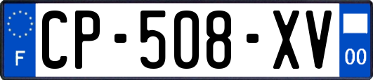 CP-508-XV