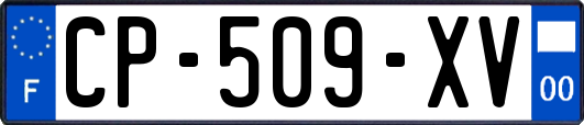 CP-509-XV