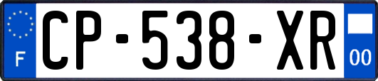 CP-538-XR