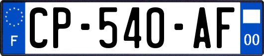 CP-540-AF