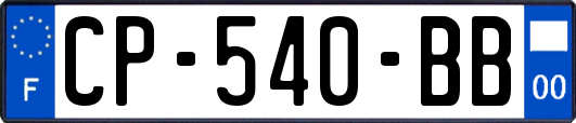 CP-540-BB