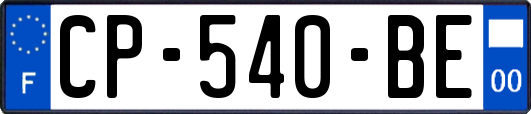 CP-540-BE