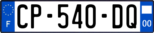 CP-540-DQ