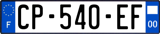 CP-540-EF