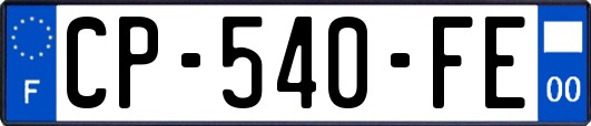 CP-540-FE