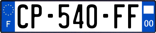 CP-540-FF