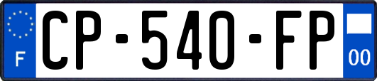 CP-540-FP