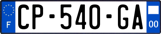 CP-540-GA