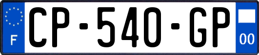 CP-540-GP
