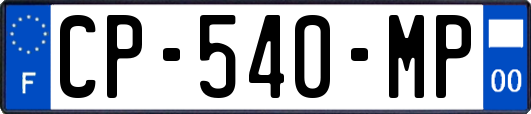 CP-540-MP