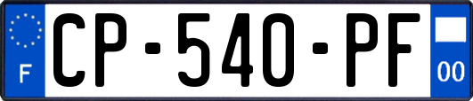 CP-540-PF