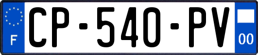 CP-540-PV