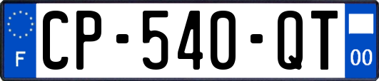 CP-540-QT