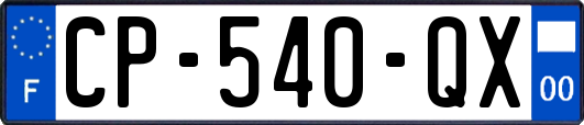 CP-540-QX