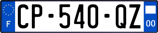 CP-540-QZ