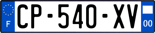 CP-540-XV