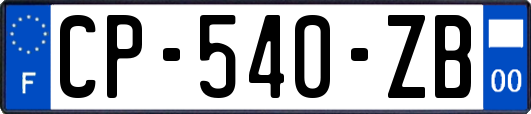 CP-540-ZB