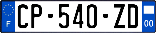 CP-540-ZD